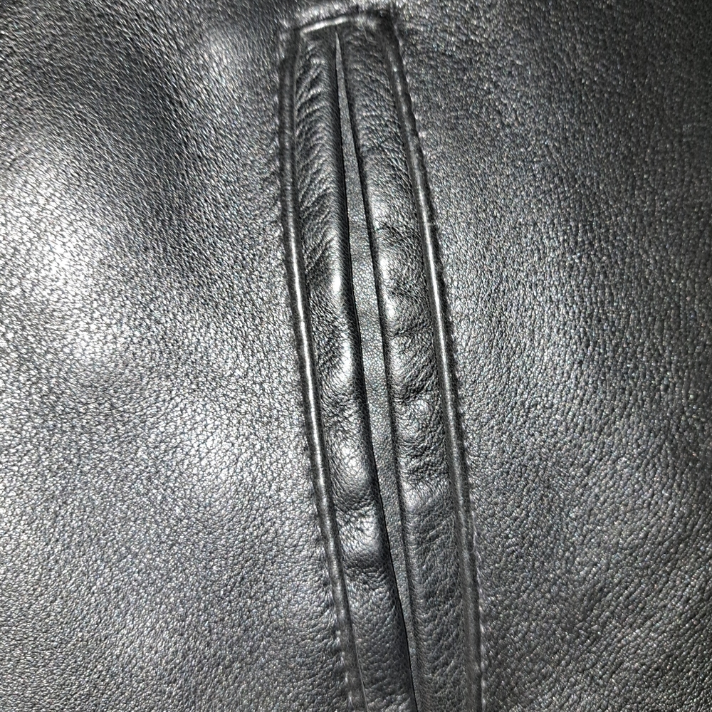Vintage Planet Hollywood Men’s Leather Jacket 90’s Dallas Cowboys - Picture 5 of 16